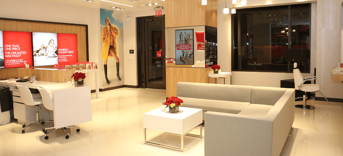 European Wax Center Lincoln Square Chicago European Wax Center | 3C Store Fixtures